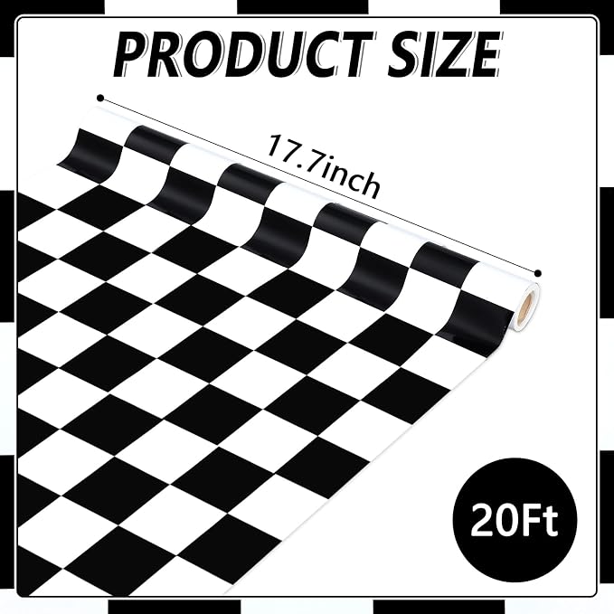 Black White Checkered Bulletin Board Paper Roll Black Plaid Bulletin Board
