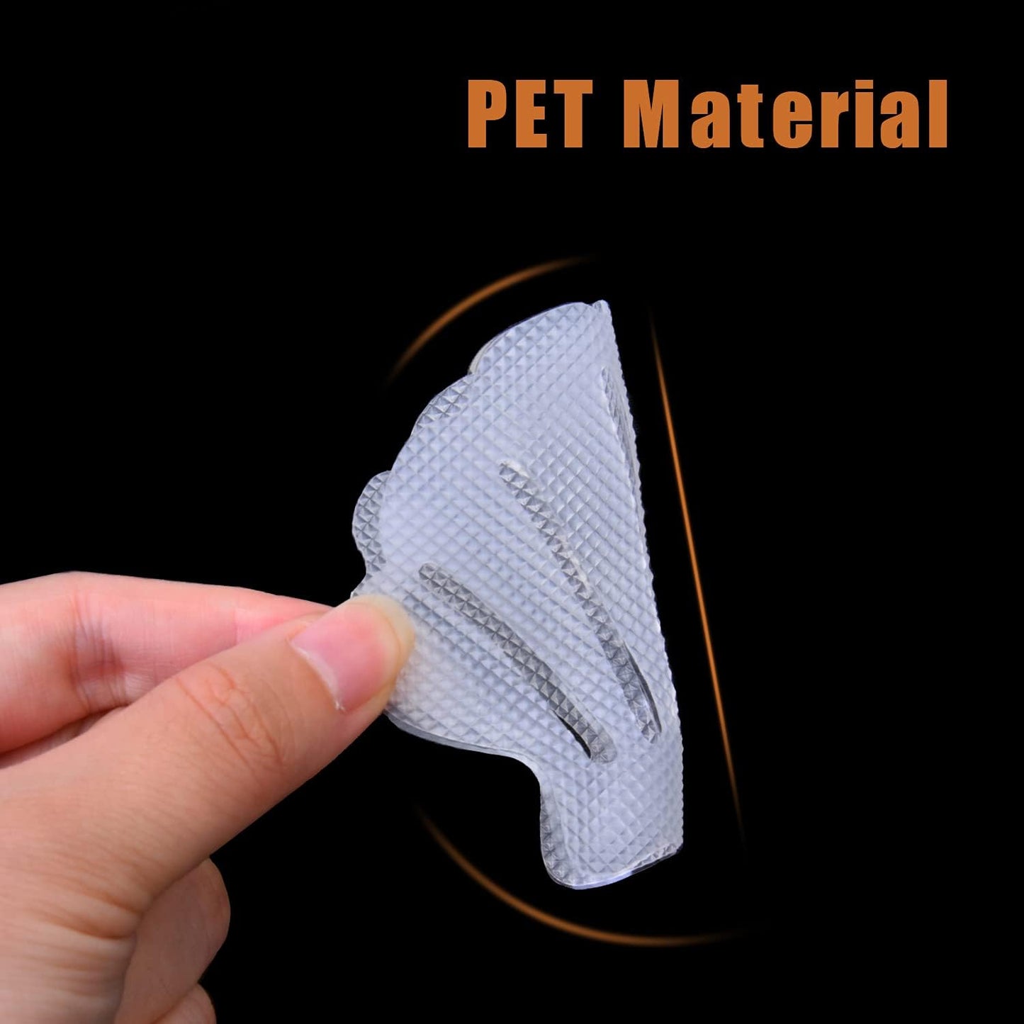 Non-Slip Bathtub Stickers, 24 PCS Shell Safety Bathroom Tubs Showers Treads Adhesive Decals Scraper (Clear)