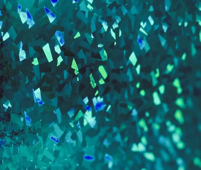 Holographic Crystal Sign Vinyl, HOLOCRYSTAL self-Adhesive Plastic