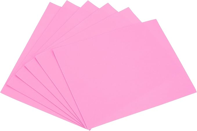 uxcell Light Pink EVA Foam Sheets 11 x 8 inch 1.7mm Thickness