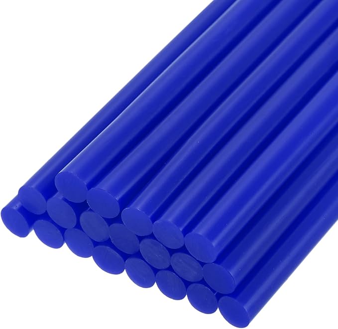 uxcell 20pcs Hot Glue Sticks for Glue Gun 11mm/0.43-inch x 8-inch Mini Hot Melt