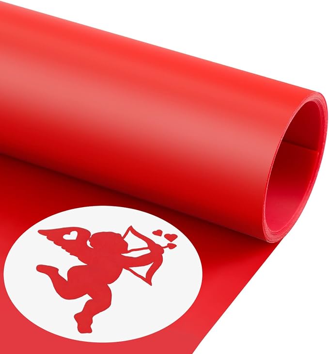 TransWonder Red-Puff-Vinyl-Heat-Transfer