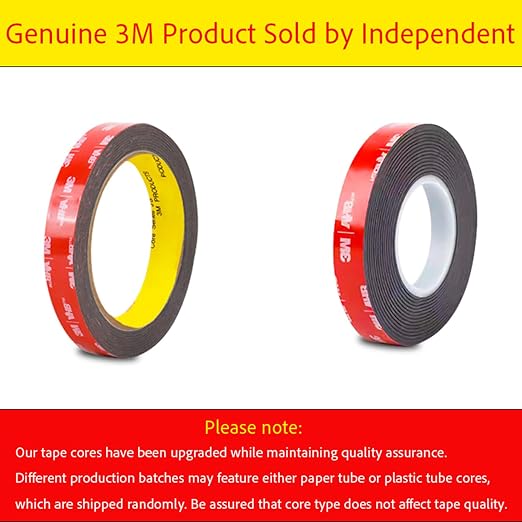 Double Sided Tape Heavy Duty, Waterproof Mounting Foam Tape, 16.5ft Length
