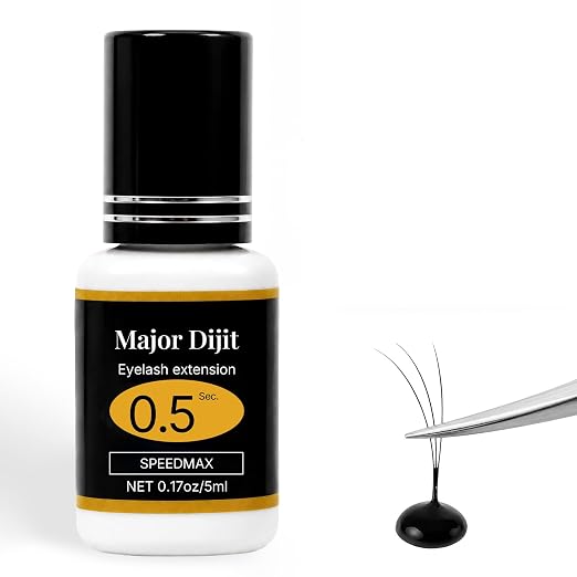 Eyelash Extension Glue 0.5 Sec Drying time | lash Extension Glue Retention 4-5