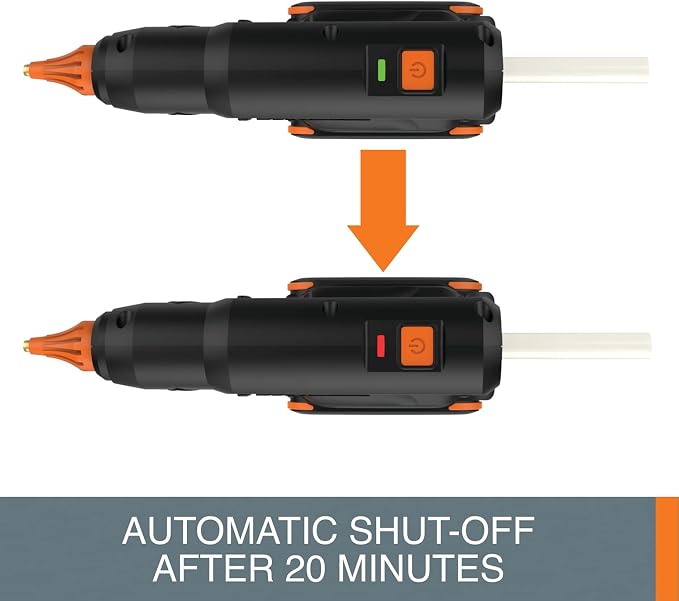 Worx 20V Power Share Full-Size Hot Glue Gun WX045L.9-