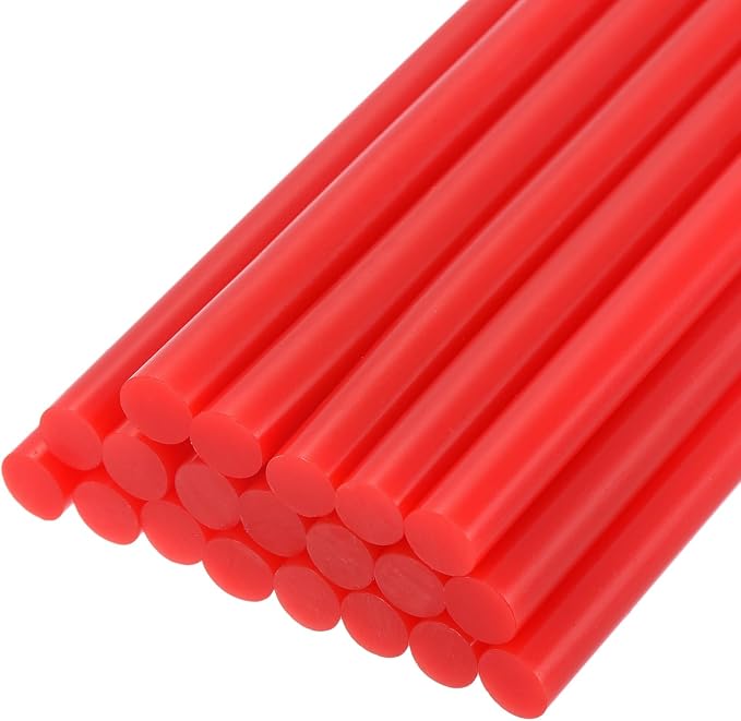 uxcell 30pcs Mini Hot Glue Gun Sticks 4-inch x 0.27-inch High Sticky Small Hot