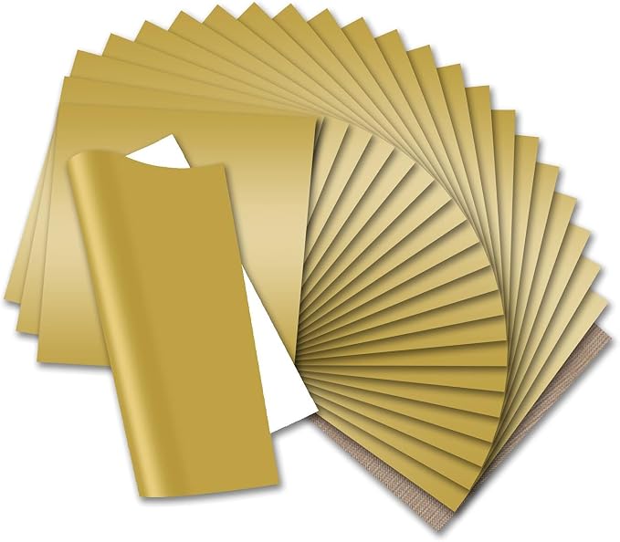 HTVRONT Gold HTV Heat Transfer Vinyl Bundle: 24 Pack 12"x12" Iron on Vinyl |
