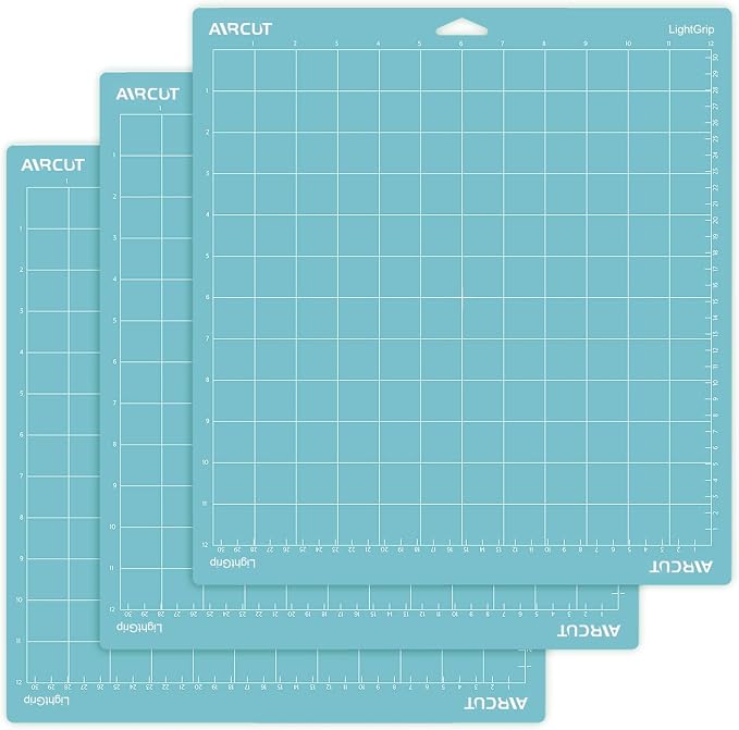 AIRCUT Cutting Mat for Cricut Maker and Explore Series, Light Sticky Grip