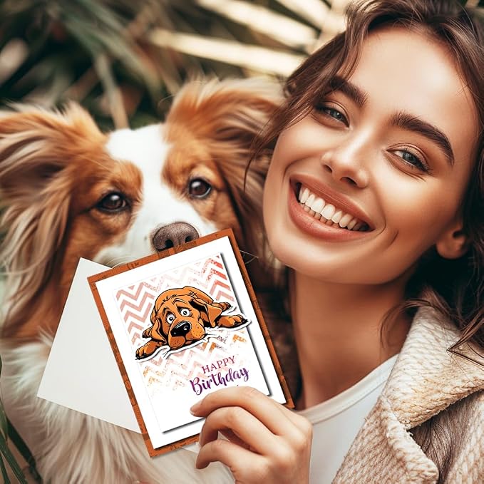 GLOBLELAND Cartoon Dog Clear Stamps
