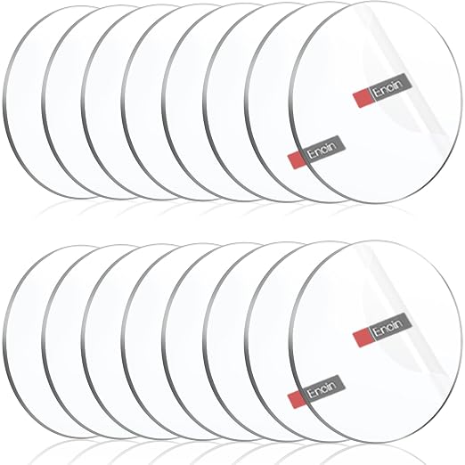 Enoin 16 Pack 4 inch Acrylic Circle Blanks