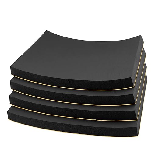 Foam Padding Sheet Self Adhesive 3/4" Thick Neoprene Insulation Anti Vibration