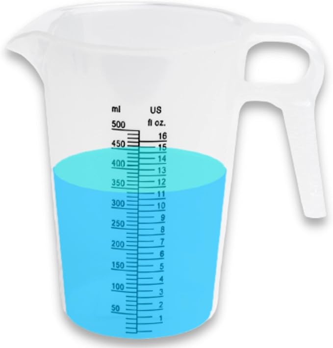 ACCUPOUR 16oz Measuring Pitcher, Pool and Lawn