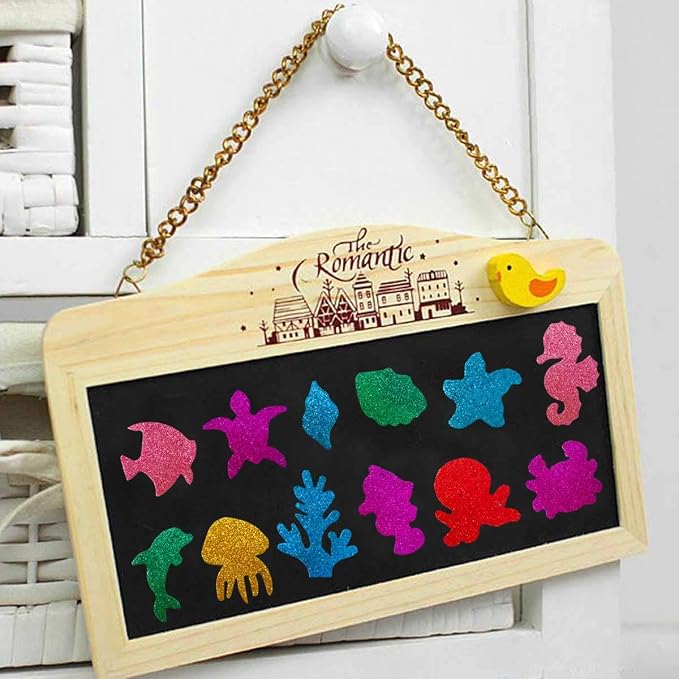 TTSAM Glitter Colorful Sea Animals Shapes Foam Stickers Self Adhesive Craft