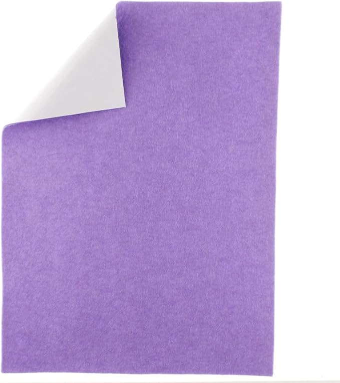 HBC Merino Wool Blend Felt Crafting Sheets Adhesive Backed
