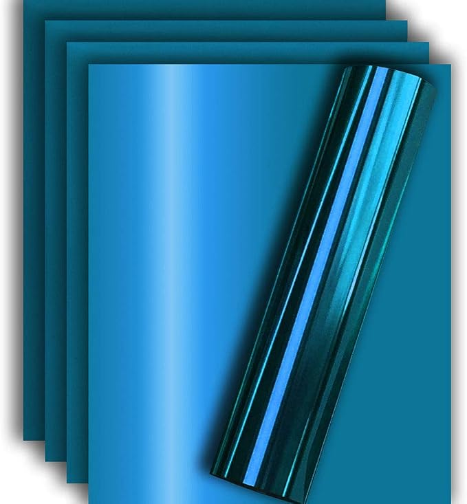 Aqua Foil HTV Heat Transfer Vinyl