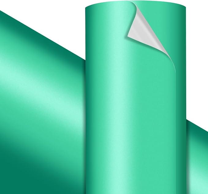 VViViD Premium Matte Metallic Miami Teal Craft Vinyl Roll 1ft x 5ft –