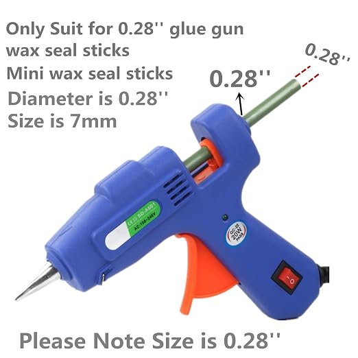 Black Wax Seal Sticks, Mini Wax Gun Sticks Suit