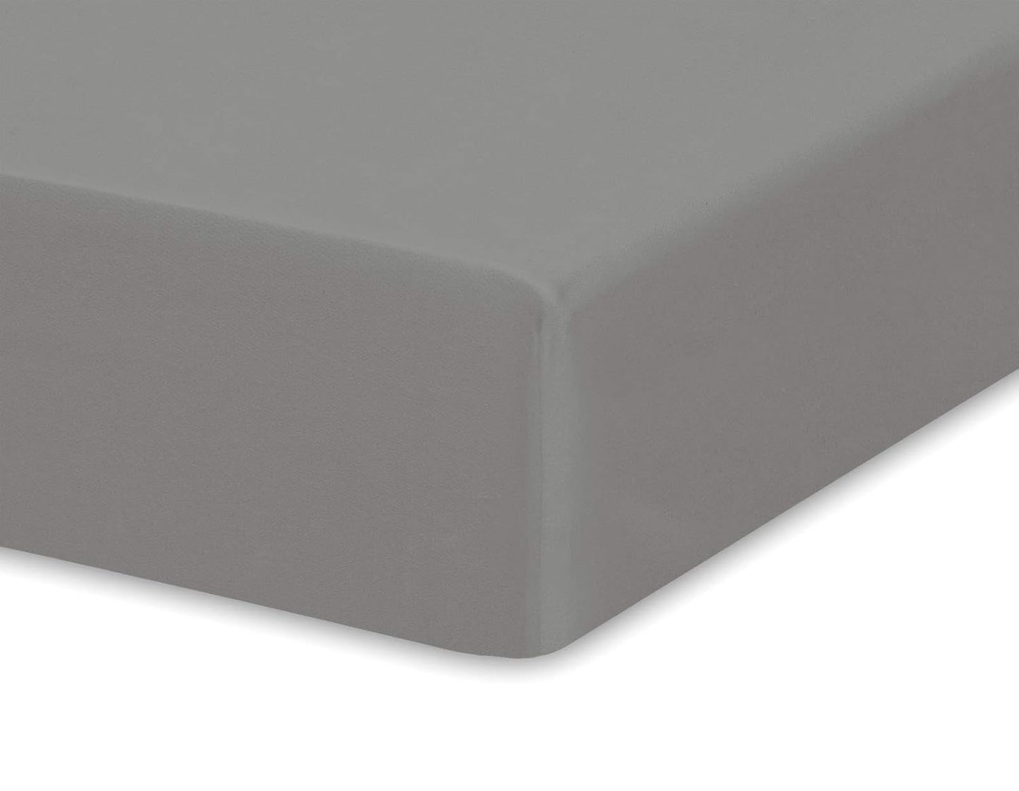 Crib Fitted Sheet by Pure Bamboo, Genuine 100% Organic Viscose Derived from Bamboo, Luxuriously Soft, Ultimate Cooling, Fits Standard Size Crib Mattress (Stone Grey)