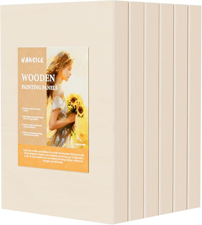 Wooden Art Panels for DIY Painting