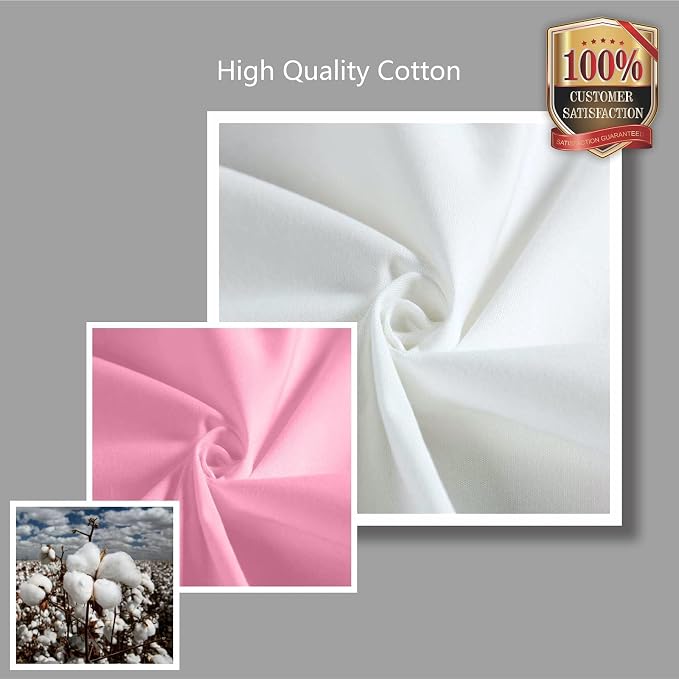 TOPDesign 3-Pack Super Strong Large 12oz Cotton Canvas Tote Bags, Reusable