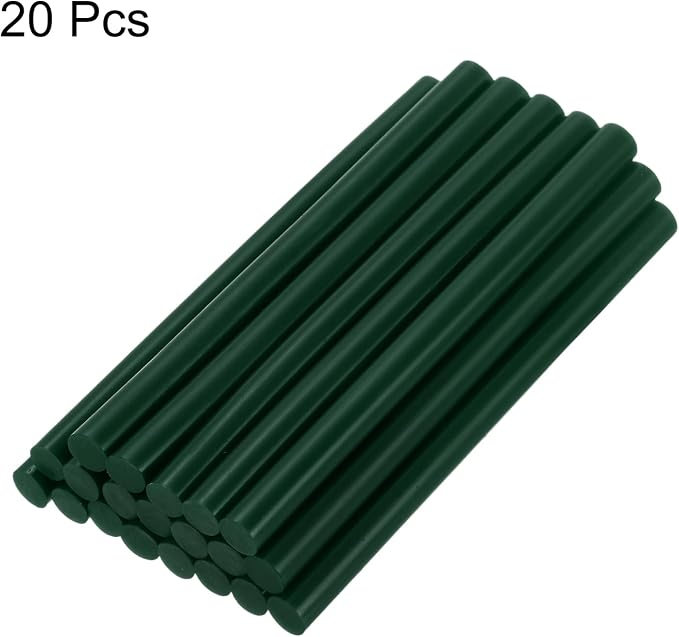 uxcell 20pcs Hot Glue Sticks for Glue Gun 7mm/0.27-inch x 4-inch Mini Hot Melt
