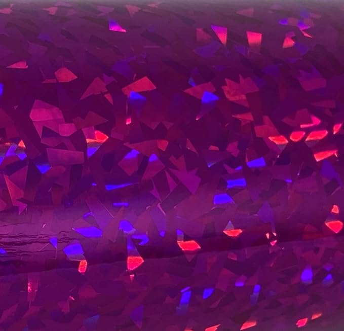 Holographic Crystal Sign Vinyl, HOLOCRYSTAL self-Adhesive Plastic