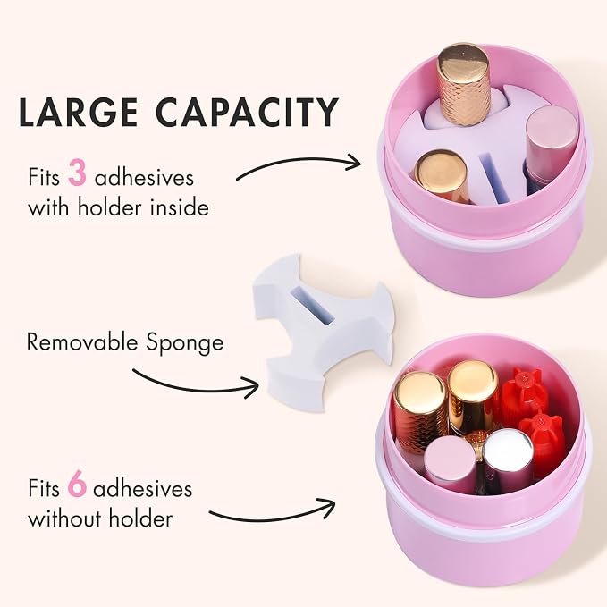 Eyelash Glue Storage Container Tank