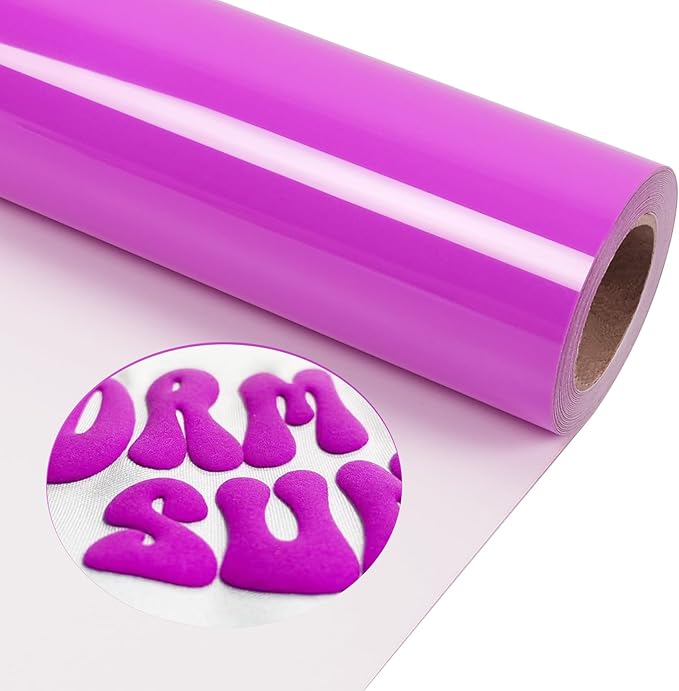 TORC Purple Puff 3D HTV Vinyl Heat Transfer, Silhouette | DIY Crafts, Apparel