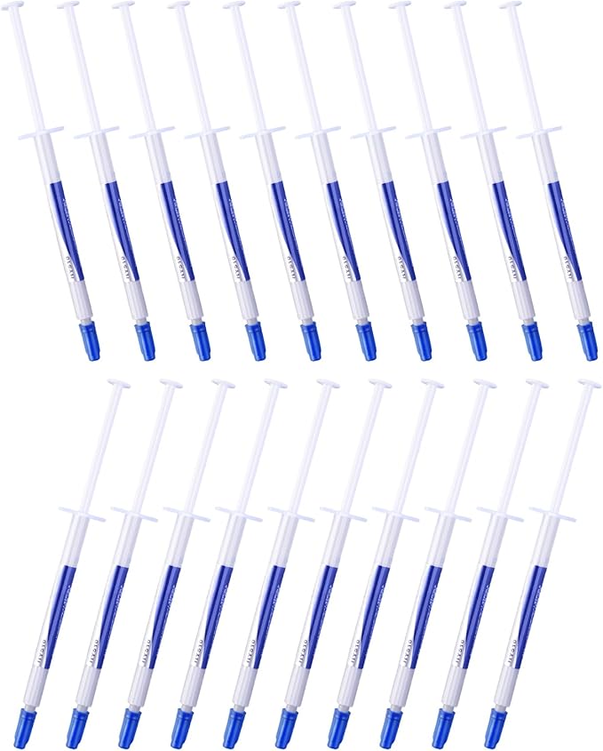 HY510-20PCS(1PCS-1g) CPU Thermal heatsink Paste Silicone Grease Compound Carbon Based High Performance Non-Conductive for pc CPU gpu PS4 20 Gram