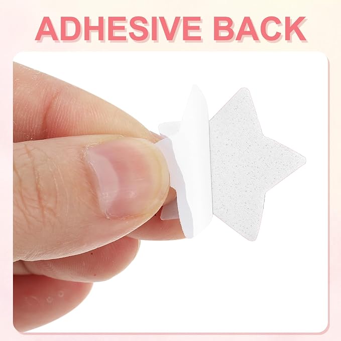 PATIKIL 1"x1" Star Foam Stickers