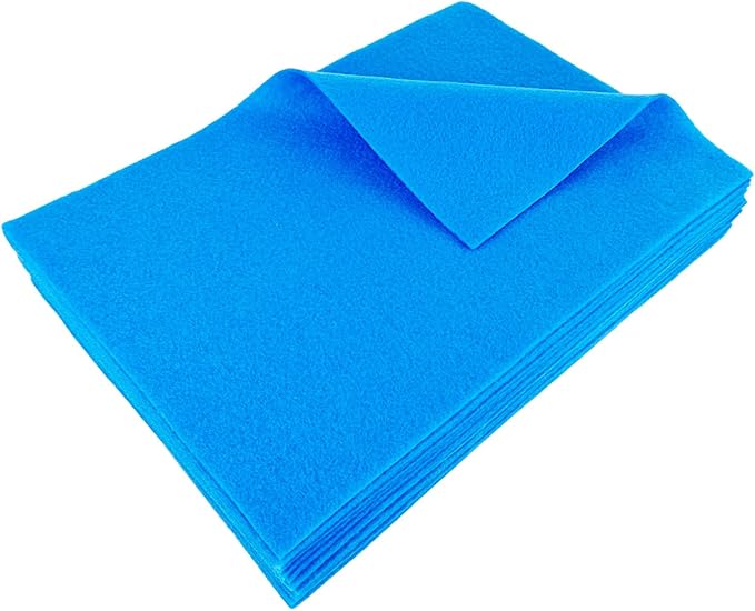 Jtnohx Color Felt, Soft Felt Sheets, 1.4mm Thick 8"x12" Handicraft Felt Fabrics