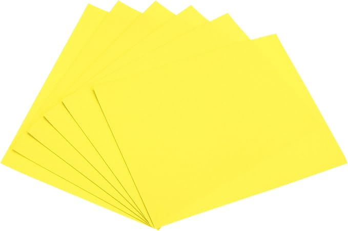 uxcell Light Yellow EVA Foam Sheets 11 x 8 inch 1.7mm Thickness