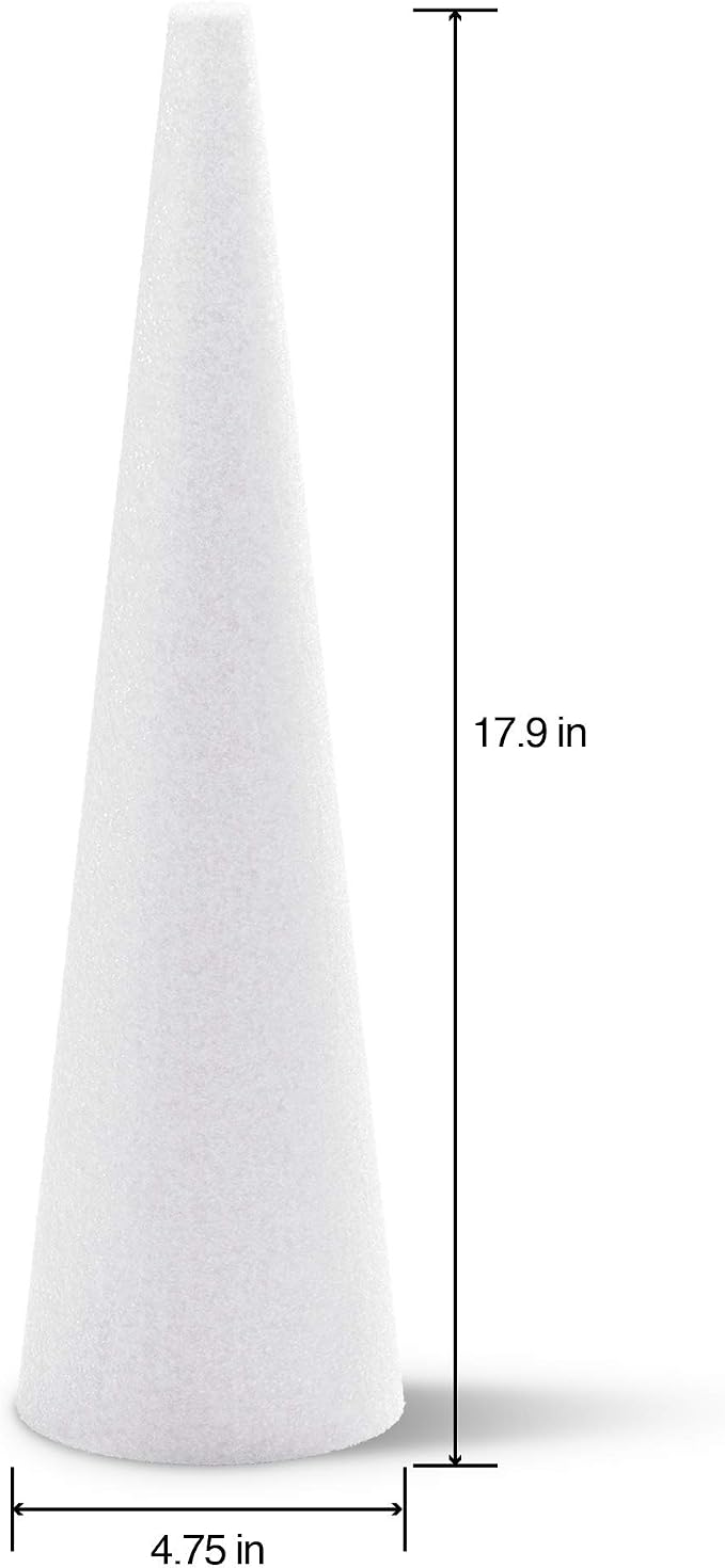 FloraCraft CraftFōM Cone White