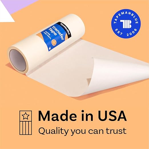 TapeManBlue Paper Transfer Tape