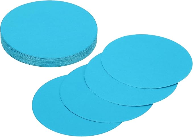 MECCANIXITY 24 Pcs Circle Card Stock, 2 Inch Round Cutouts Paper Thick