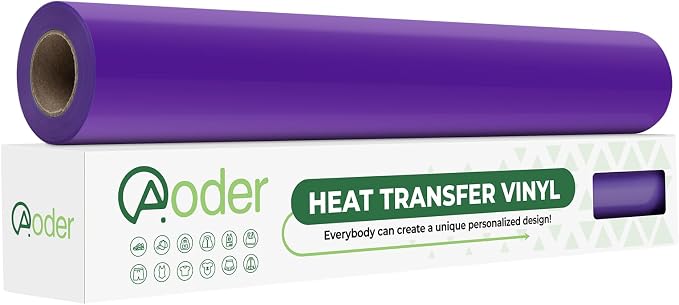 Aoder Dark Purple Heat Transfer Vinyl