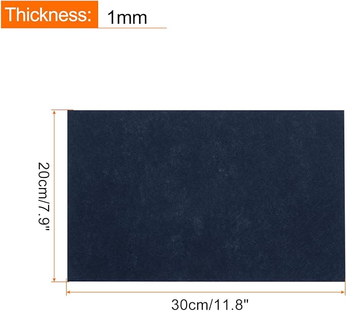 MECCANIXITY Adhesive Felt Sheets, Felt Fabric Crafts Back Adhesive Felt Sheets