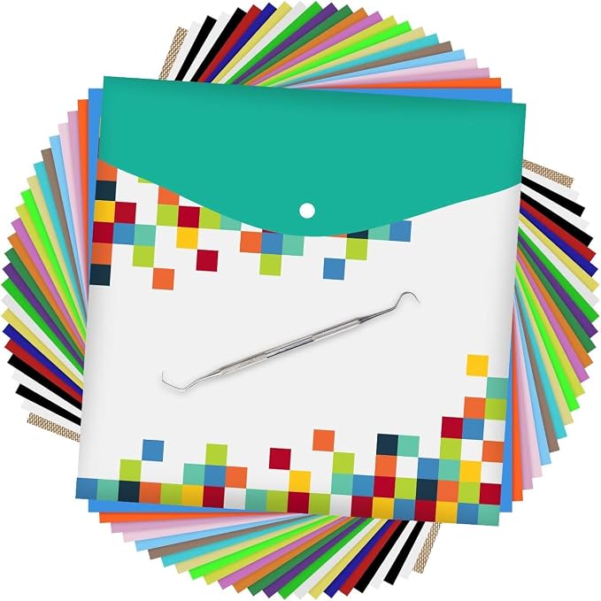 HTVRONT Heat Transfer Vinyl Bundle: 24 Pack 12"x12" Iron on Vinyl | Iron on