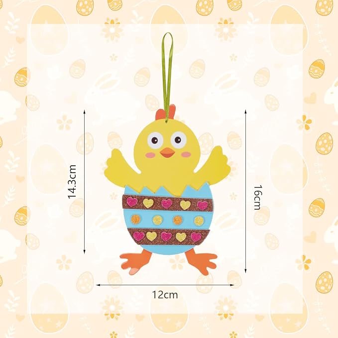 Fennoral 12 Pack Easter Craft for Kids
