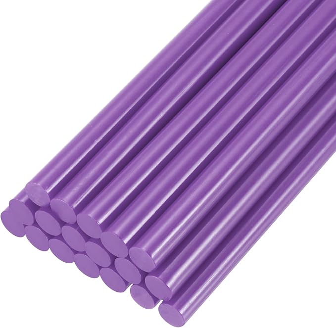 PATIKIL Hot Glue Sticks for Glue Gun, Dark Purple