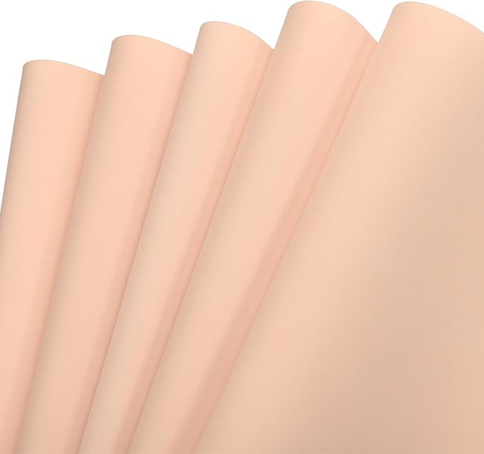 MECCANIXITY EVA Foam Sheets Nude 19.7 Inch x 35.4 Inch 1mm Thick Crafts Foam