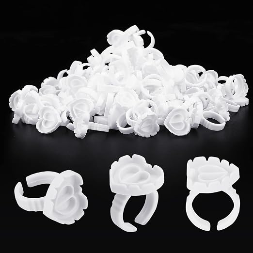 Pretty memory 150 Pcs Glue Rings