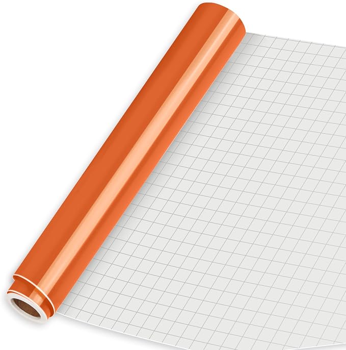 IModeur Glossy Orange Permanent Vinyl