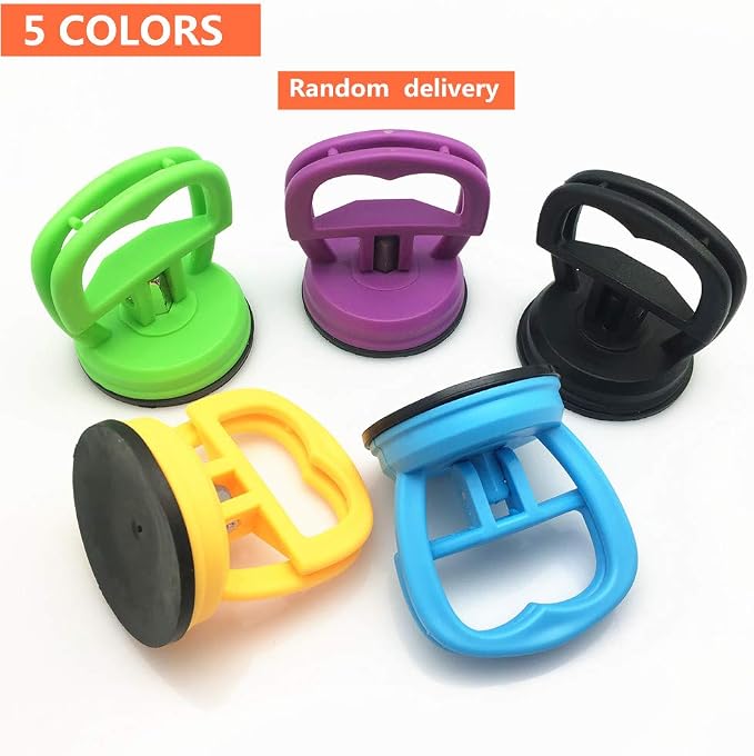 2 Pcs Heavy Duty Suction Cups Ruler Handle