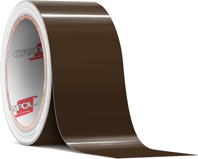 ORACAL 651 Gloss Brown Permanent Vinyl Tape Roll – Premium Adhesive Film