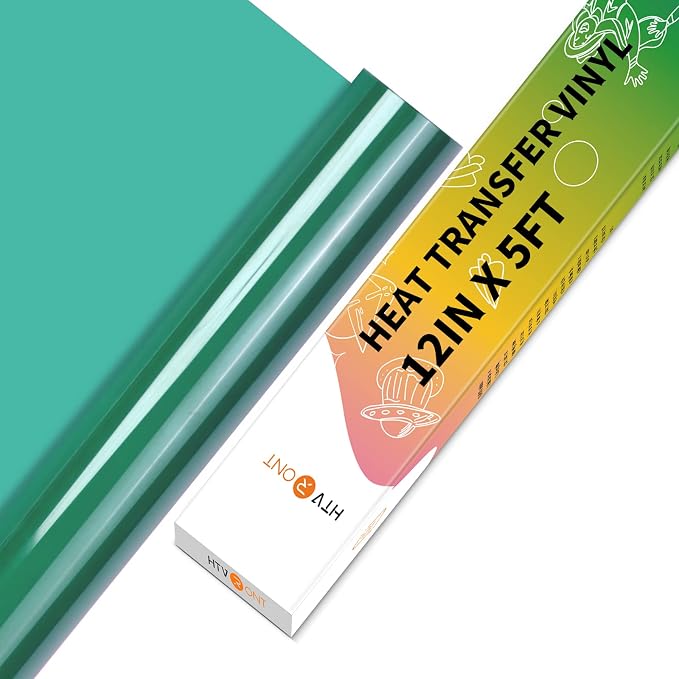 HTVRONT HTV Vinyl Rolls Heat Transfer Vinyl, Iron on Vinyl