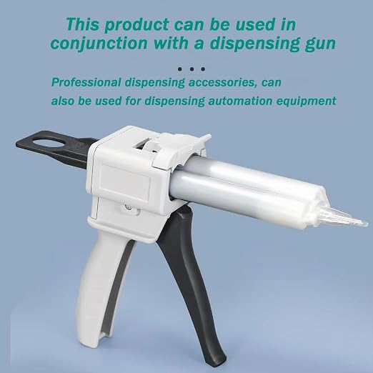 2 epoxy Resin Gun Barrels, 8 nozzles of 3 Different Specifications,