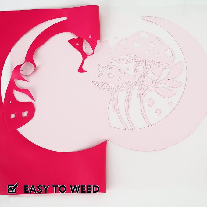 FUNKAKA Glow in The Dark Heat Transfer Vinyl Roll, Glow in The Dark HTV Vinyl