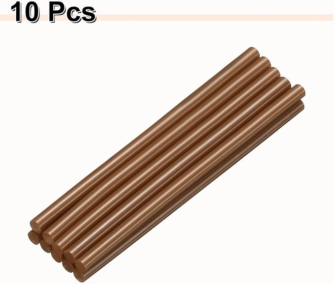 HARFINGTON 10pcs Hot Glue Sticks 0.28" Dia x 5.91" Long EVA Mini Hot Melt