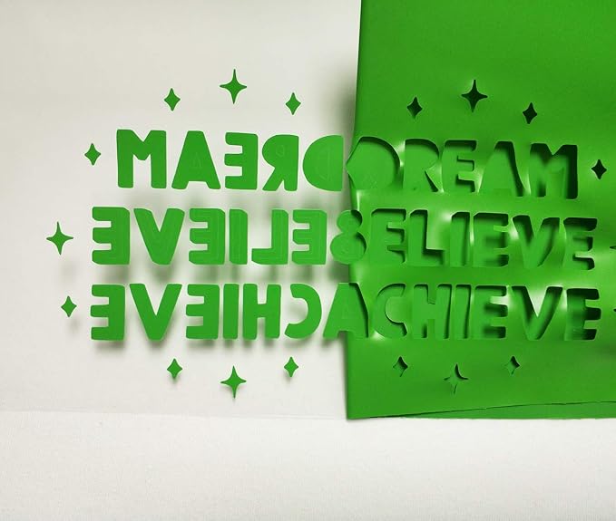 guangyintong Heat Transfer Vinyl Fruit Green HTV Rolls, Glossy Surface HTV Vinyl